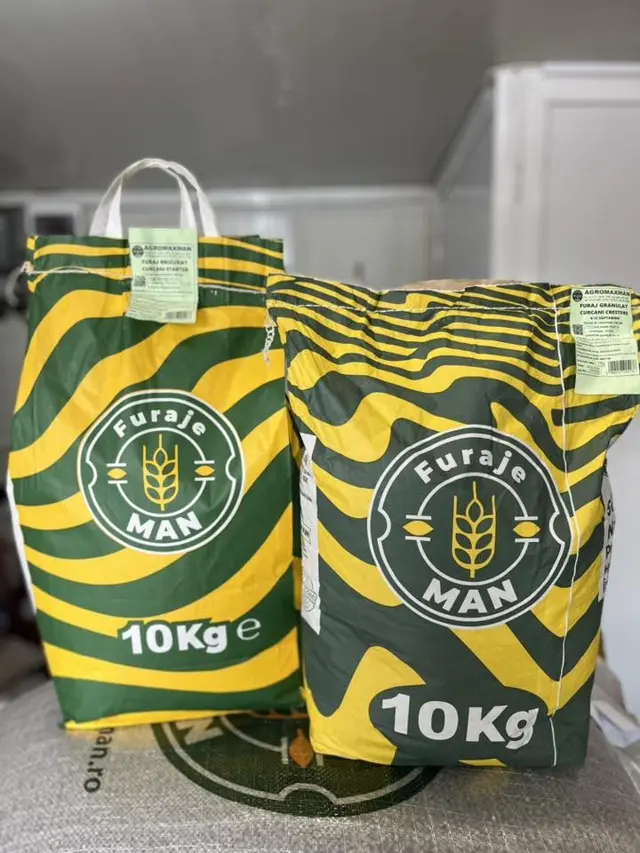 Furaje MAN 10 kg pentru pui