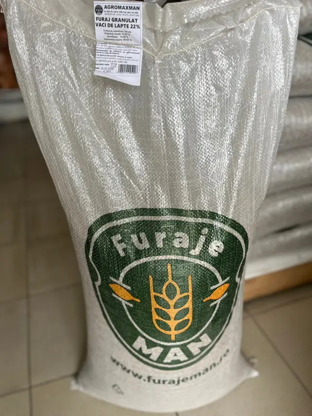 Sac mare Furaje MAN pentru animale de fermă